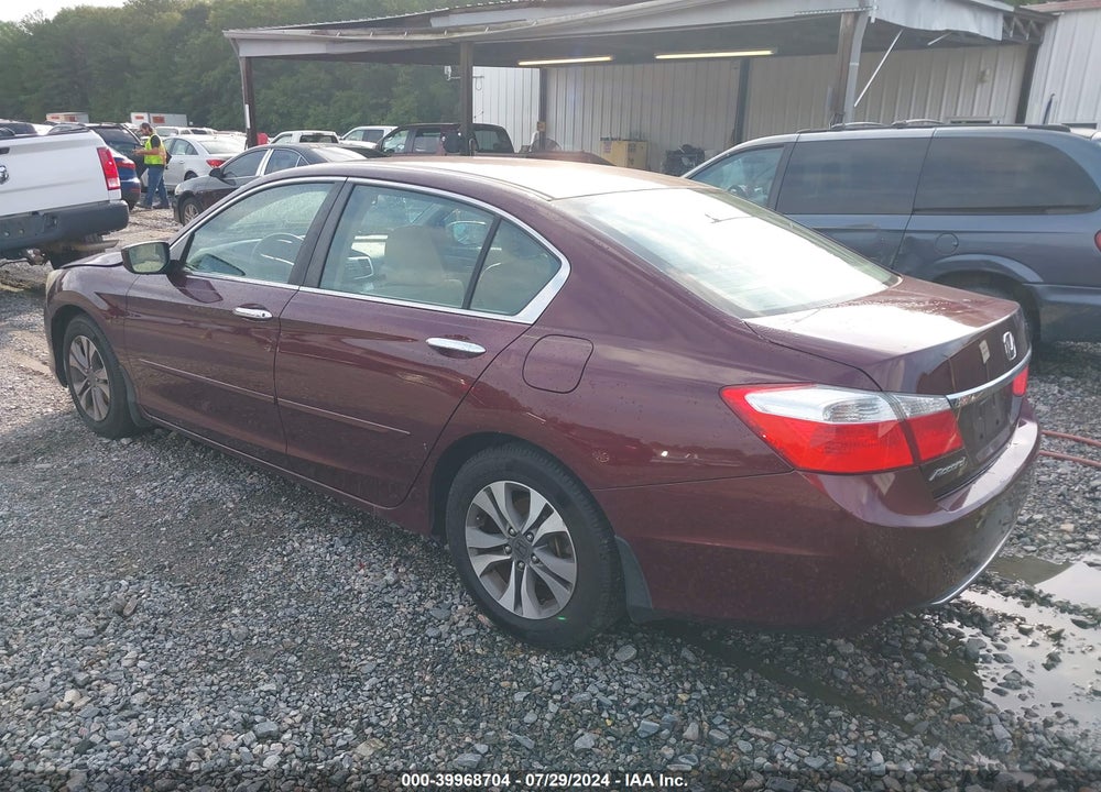 2013 HONDA ACCORD LX VIN: 1HGCR2F33DA179569