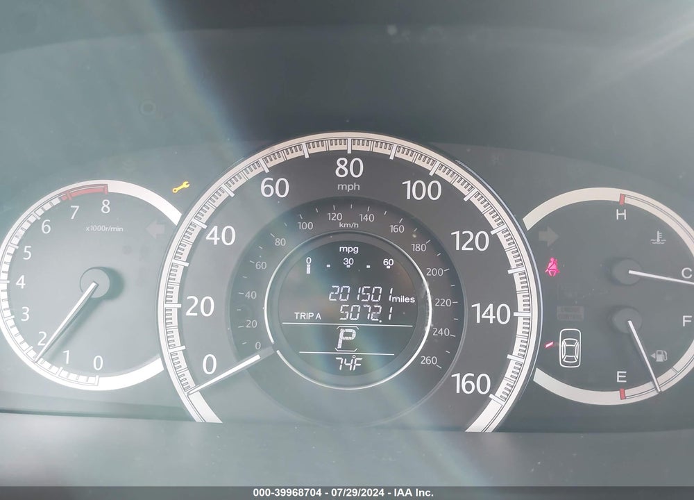 2013 HONDA ACCORD LX VIN: 1HGCR2F33DA179569
