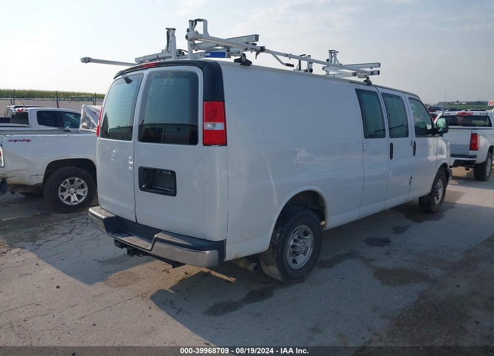 2020 CHEVROLET EXPRESS CARGO RWD 3500 EXTENDED WHEELBASE WT VIN: 1GCZGHFG5L1250614