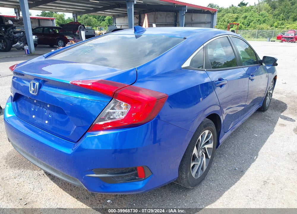 2018 HONDA CIVIC EX VIN: 19XFC2F76JE023065