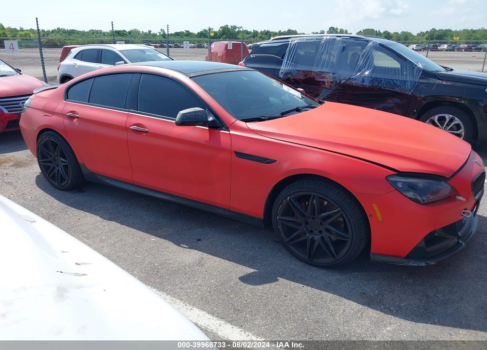 2014 BMW 650I GRAN COUPE XDRIVE VIN: WBA6B4C56ED760255