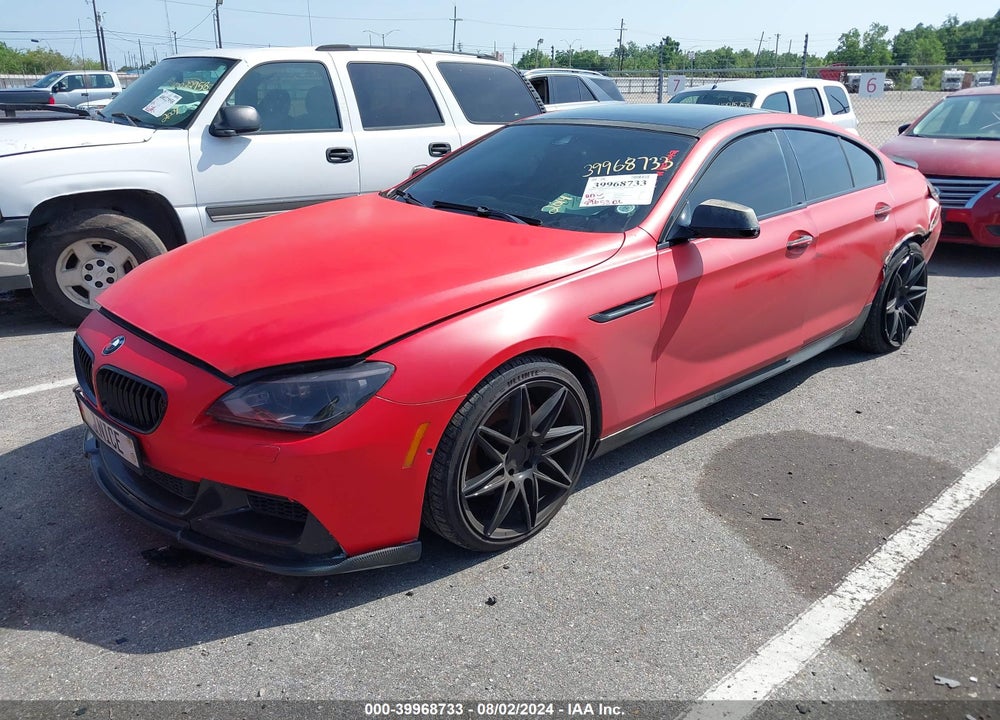 2014 BMW 650I GRAN COUPE XDRIVE VIN: WBA6B4C56ED760255