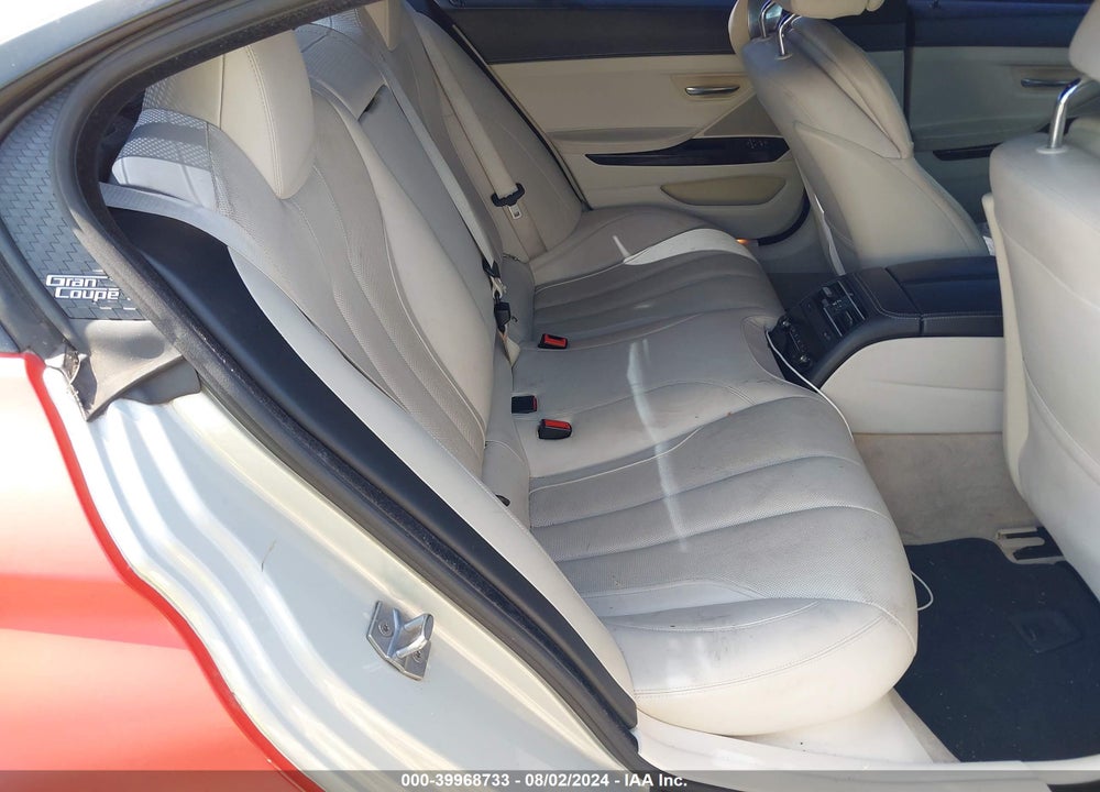 2014 BMW 650I GRAN COUPE XDRIVE VIN: WBA6B4C56ED760255