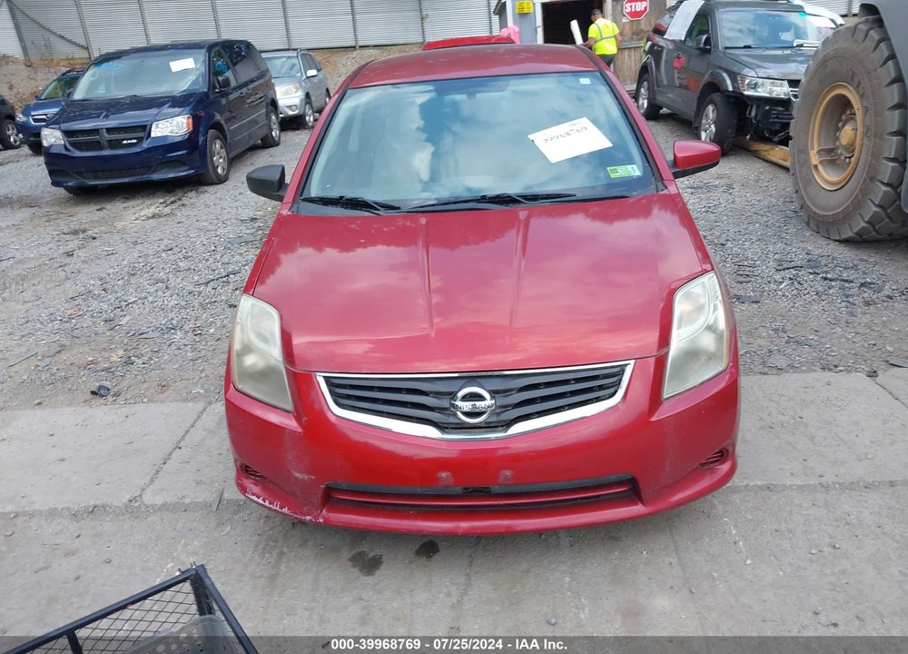 2012 NISSAN SENTRA 2.0 S VIN: 3N1AB6APXCL666113