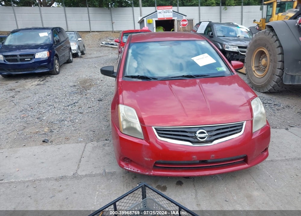 2012 NISSAN SENTRA 2.0 S VIN: 3N1AB6APXCL666113