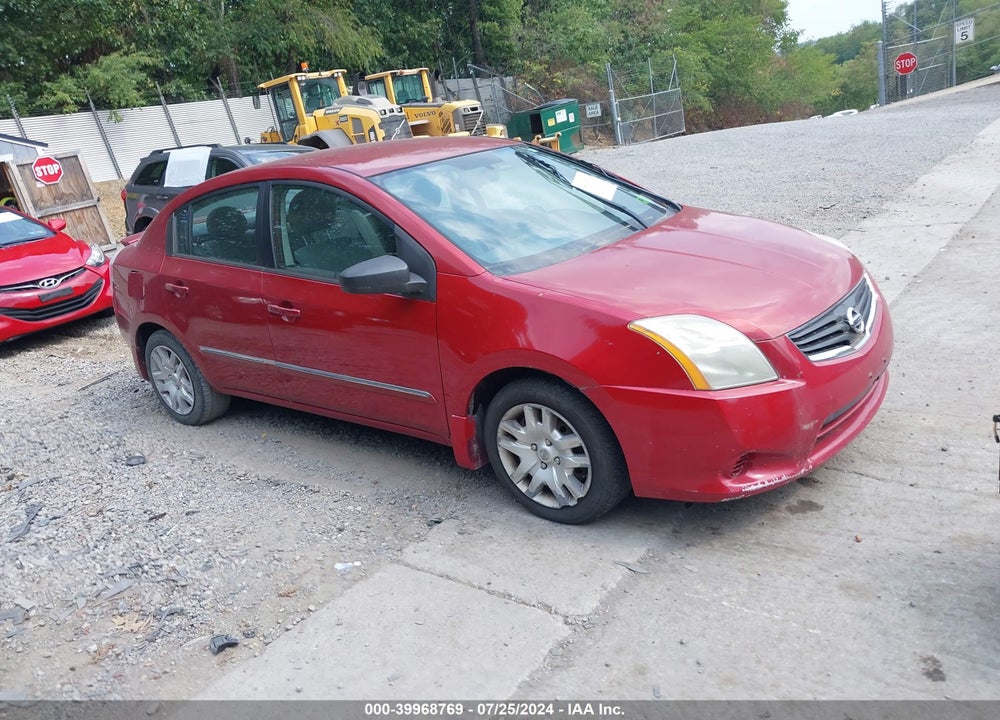 2012 NISSAN SENTRA 2.0 S VIN: 3N1AB6APXCL666113