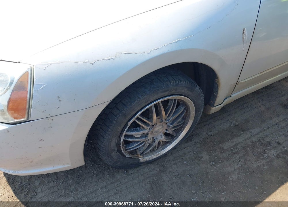 2004 MITSUBISHI GALANT ES VIN: 4A3AB36F84E115799