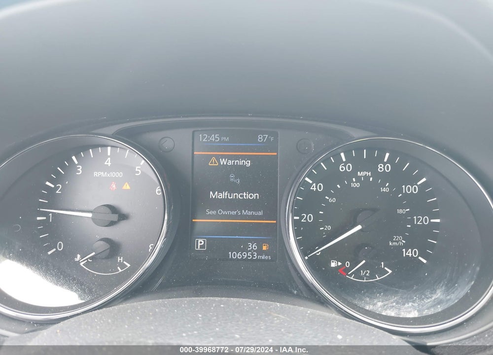 2020 NISSAN ROGUE S FWD VIN: 5N1AT2MT9LC736655