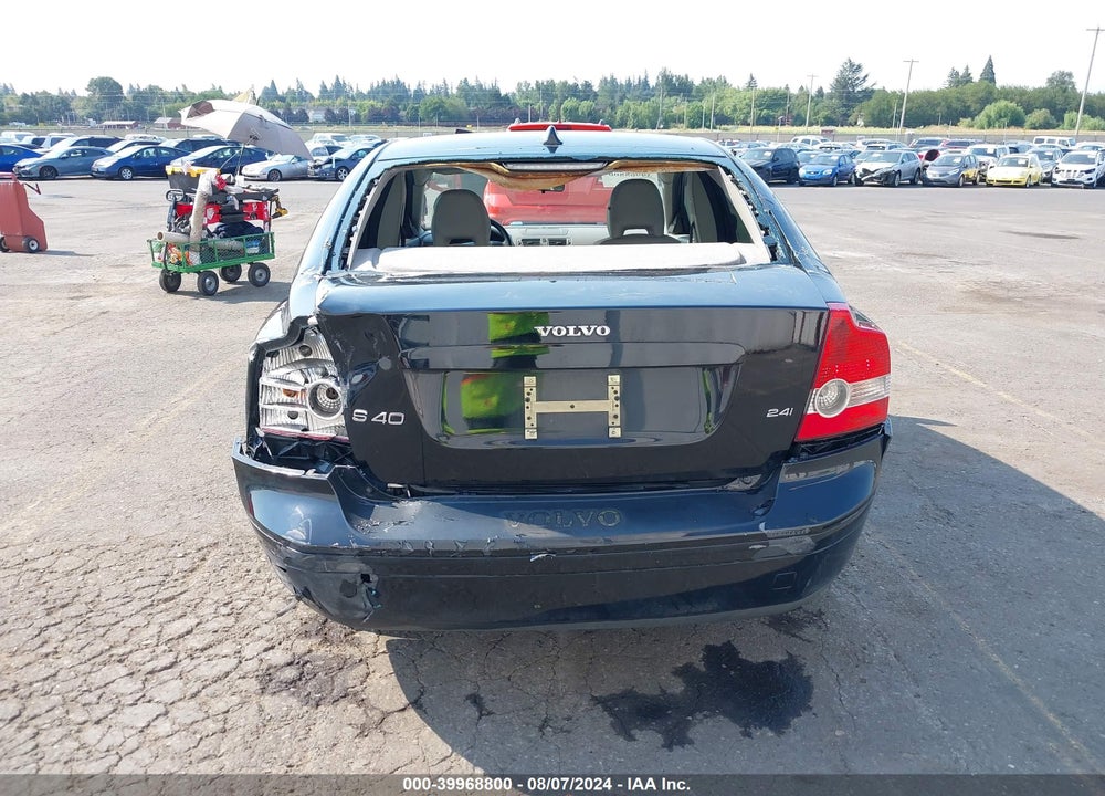 2006 VOLVO S40 2.4I VIN: YV1MS390762176891