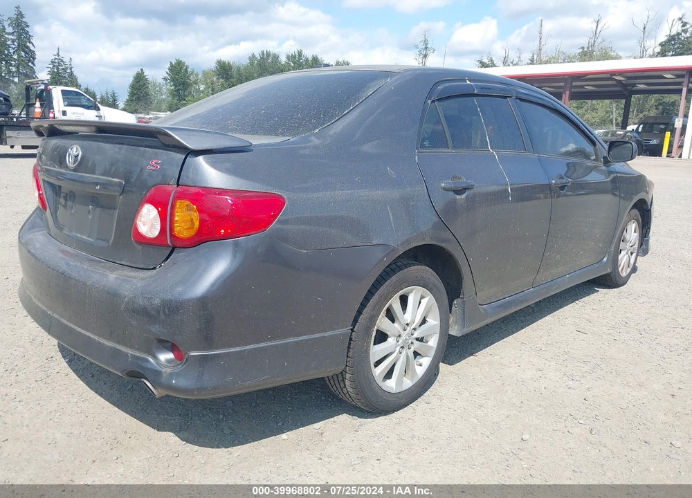 2009 TOYOTA COROLLA S VIN: 1NXBU40EX9Z135553