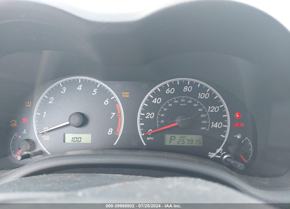 2009 TOYOTA COROLLA S VIN: 1NXBU40EX9Z135553