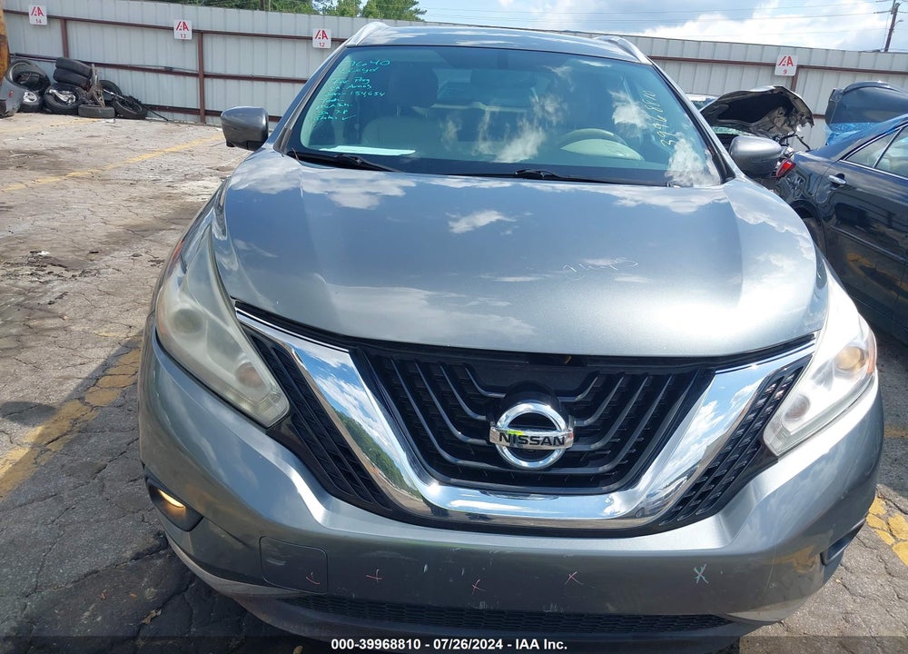 2016 NISSAN MURANO SL VIN: 5N1AZ2MG2GN163643