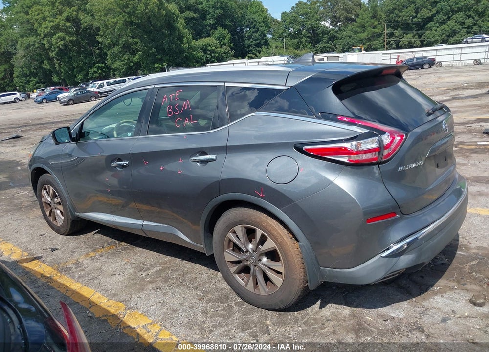 2016 NISSAN MURANO SL VIN: 5N1AZ2MG2GN163643