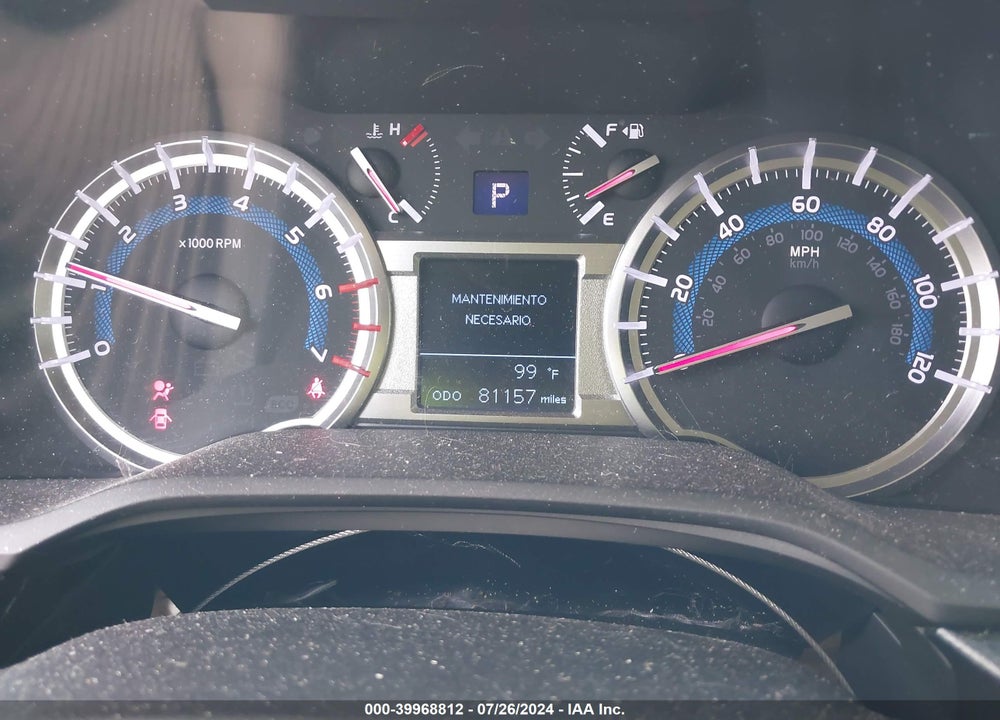 2019 TOYOTA 4RUNNER SR5 VIN: JTEZU5JR7K5211297