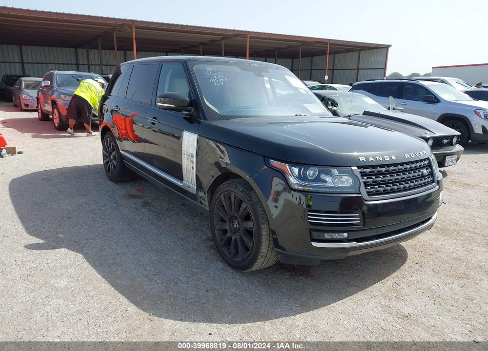 2016 LAND ROVER RANGE ROVER 5.0L V8 HOLLAND HOLLAND/5.0L V8 SUPERCHARGED AUTOBIOGRAPHY VIN: SALGV3EF6GA313260