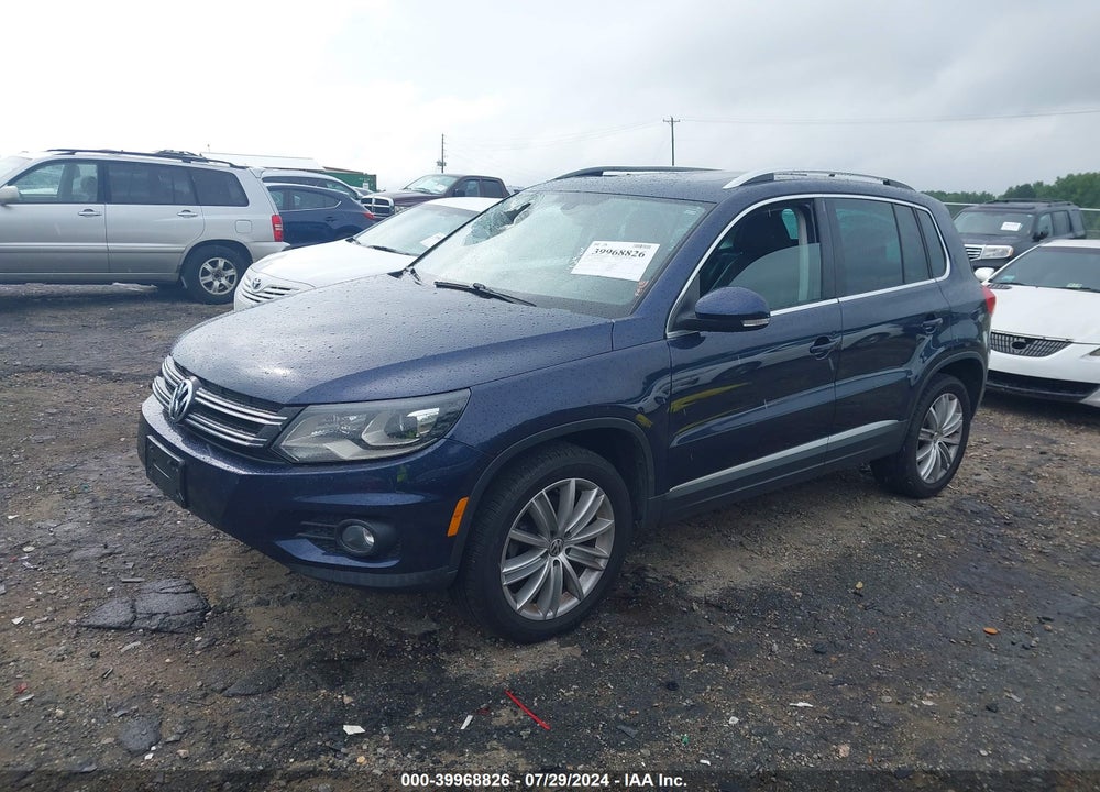 2016 VOLKSWAGEN TIGUAN SE VIN: WVGBV7AX4GW580385