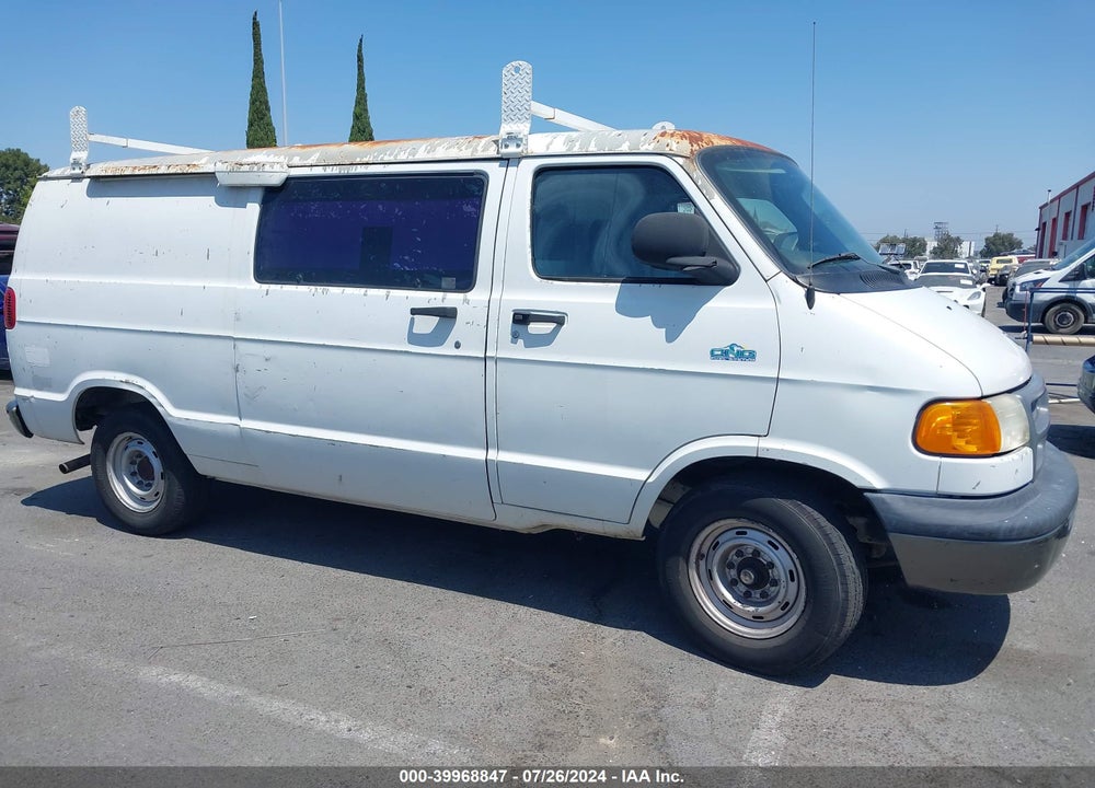 2002 DODGE RAM VAN 2500 VIN: 2B7JB21T82K124215