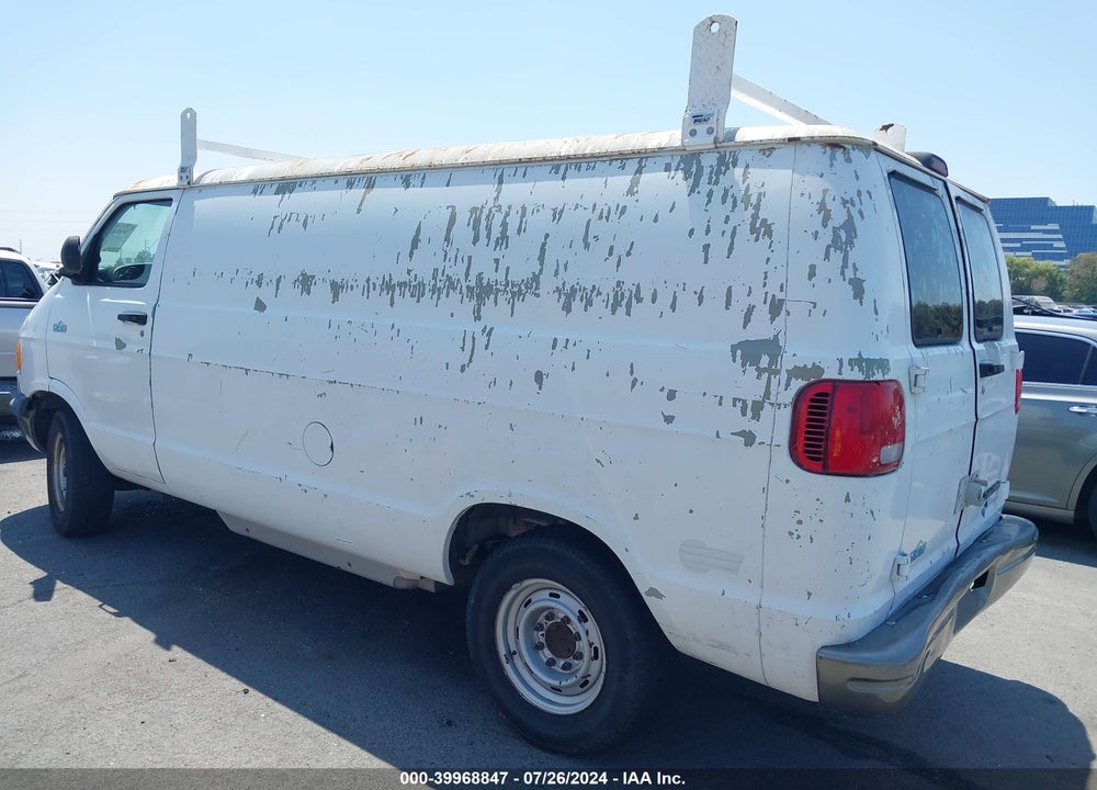 2002 DODGE RAM VAN 2500 VIN: 2B7JB21T82K124215