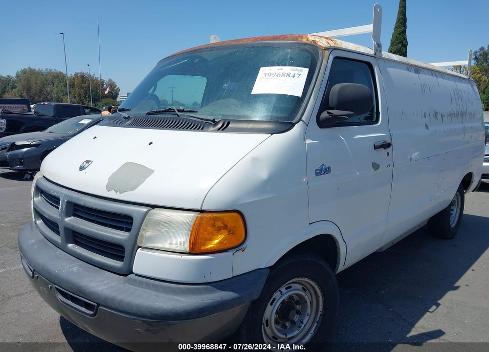 2002 DODGE RAM VAN 2500 VIN: 2B7JB21T82K124215