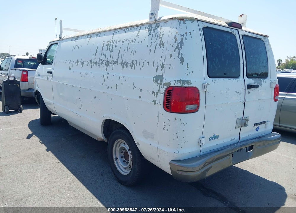 2002 DODGE RAM VAN 2500 VIN: 2B7JB21T82K124215