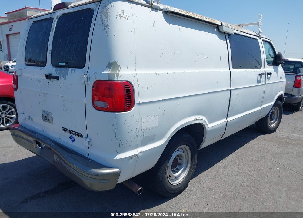 2002 DODGE RAM VAN 2500 VIN: 2B7JB21T82K124215