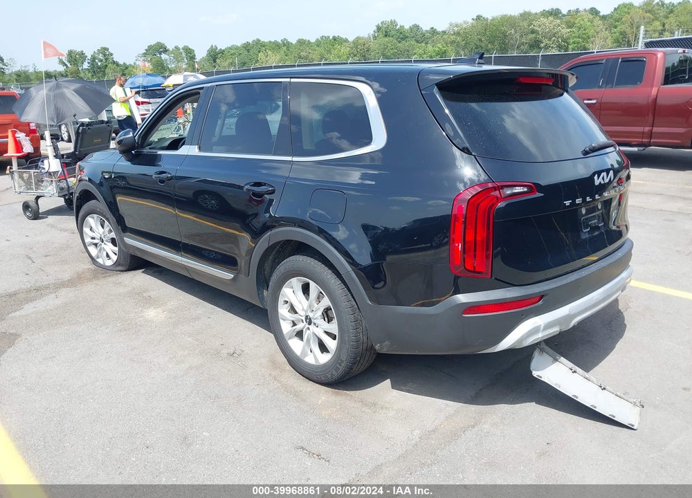 2022 KIA TELLURIDE LX VIN: 5XYP24HC2NG222815