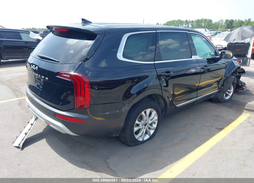 2022 KIA TELLURIDE LX VIN: 5XYP24HC2NG222815