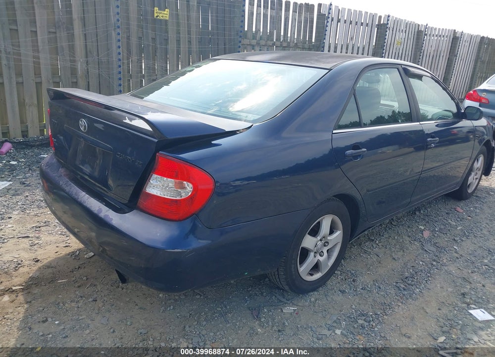 2003 TOYOTA CAMRY SE VIN: 4T1BE32K83U182243