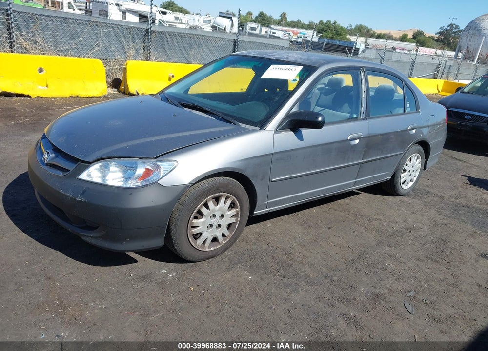 2005 HONDA CIVIC LX/LX SE VIN: 2HGES16535H546577