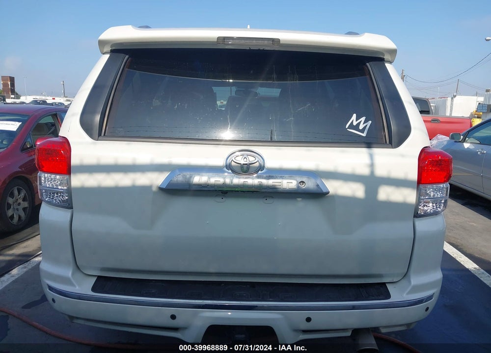 2012 TOYOTA 4RUNNER SR5 VIN: JTEZU5JR6C5046196