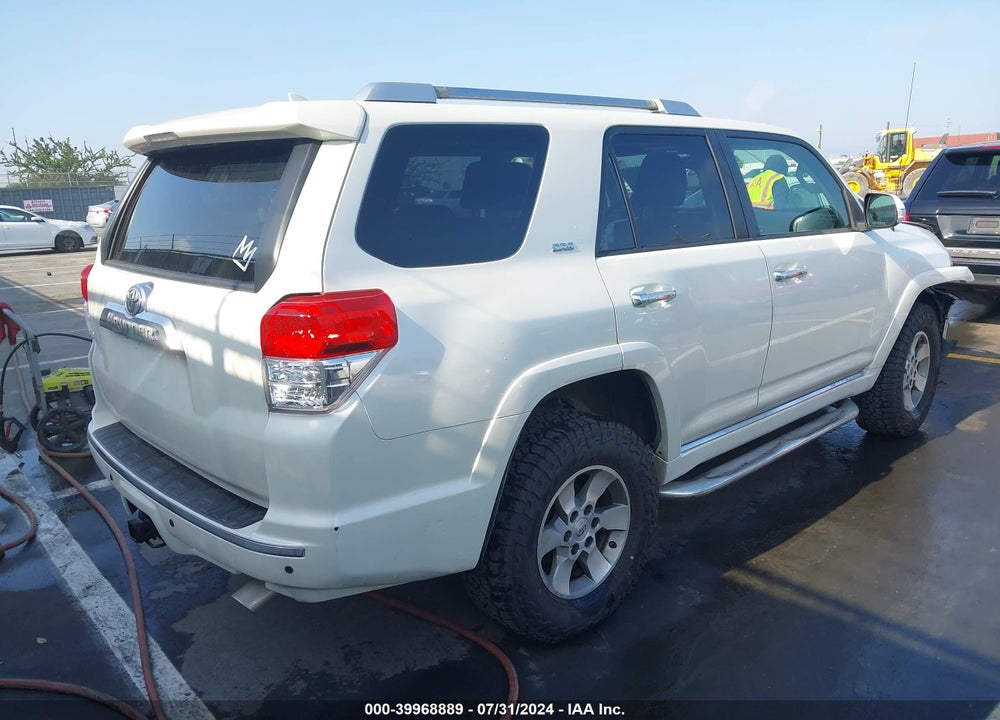 2012 TOYOTA 4RUNNER SR5 VIN: JTEZU5JR6C5046196