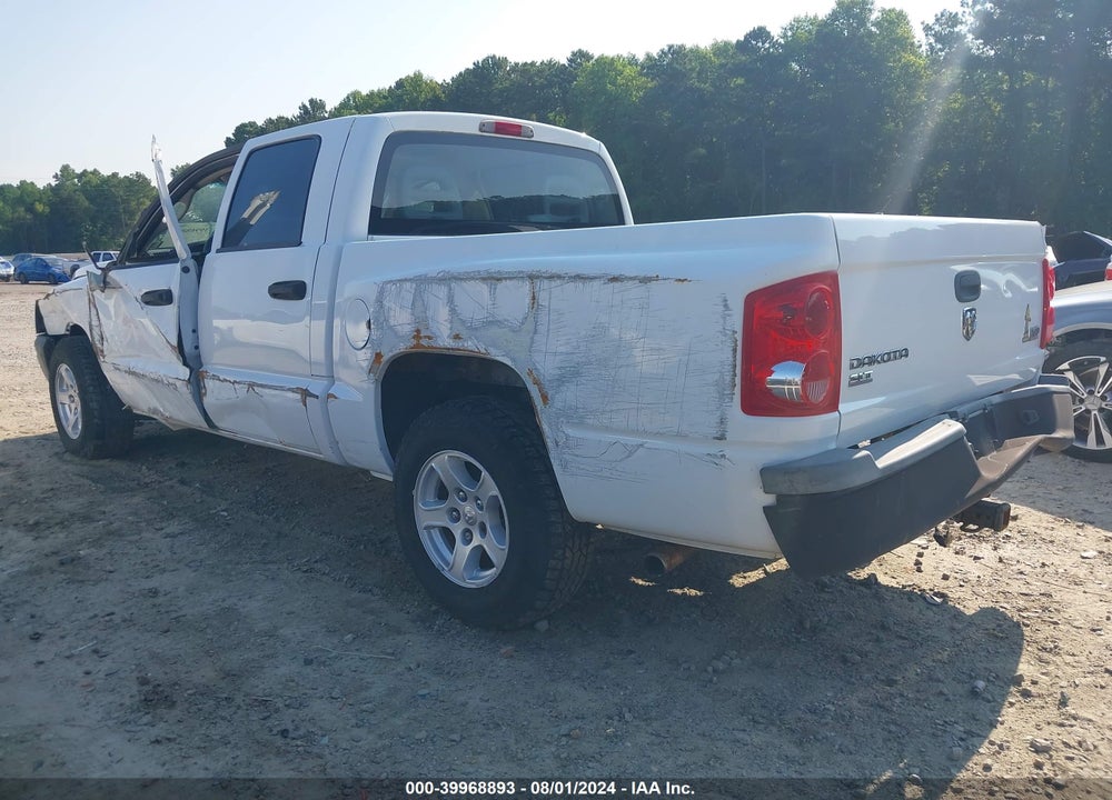 2007 DODGE DAKOTA ST VIN: 1D7HW28P77S190060