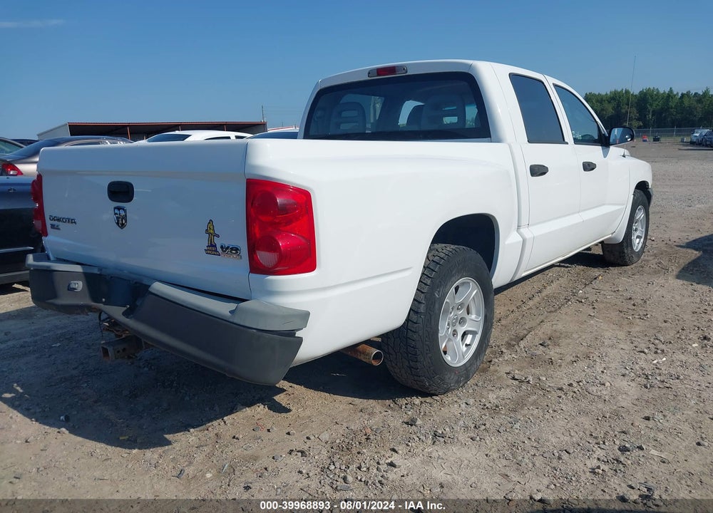 2007 DODGE DAKOTA ST VIN: 1D7HW28P77S190060