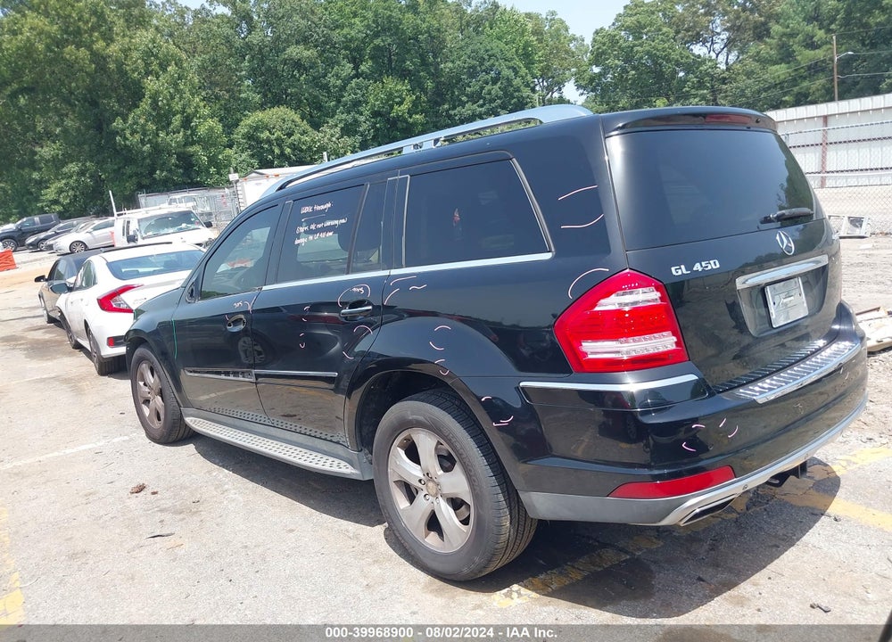 2011 MERCEDES-BENZ GL 450 4MATIC VIN: 4JGBF7BE3BA755371