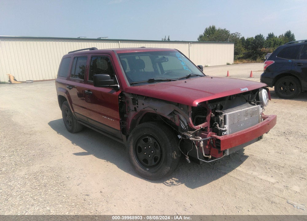 2017 JEEP PATRIOT SPORT 4X4 VIN: 1C4NJRBB3HD165387