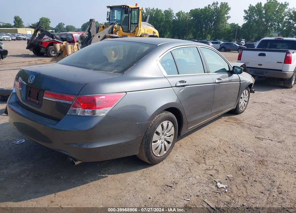 2012 HONDA ACCORD 2.4 LX VIN: 1HGCP2F32CA135292