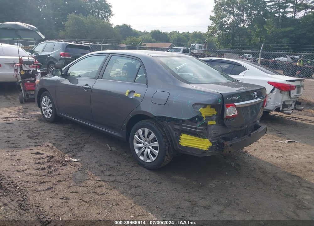 2012 TOYOTA COROLLA LE VIN: 5YFBU4EE1CP003461