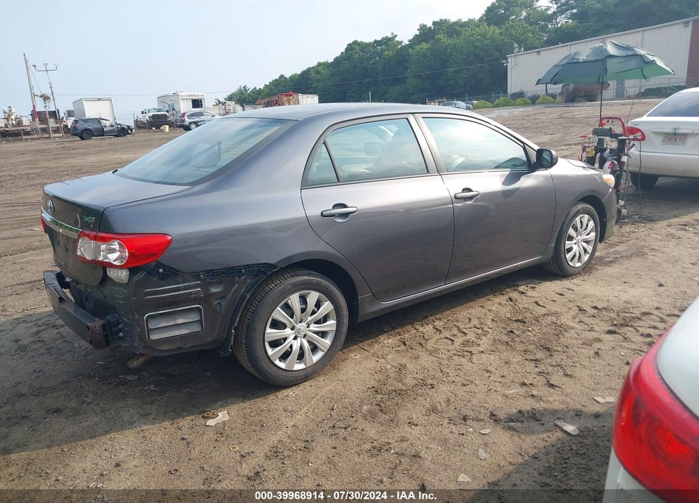 2012 TOYOTA COROLLA LE VIN: 5YFBU4EE1CP003461