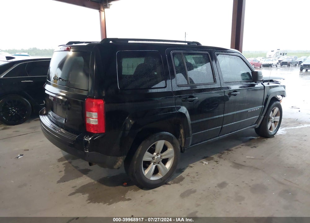 2015 JEEP PATRIOT LATITUDE VIN: 1C4NJRFB4FD184425