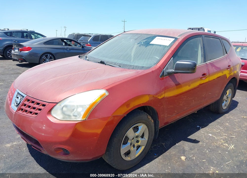 2008 NISSAN ROGUE S VIN: JN8AS58T78W011505