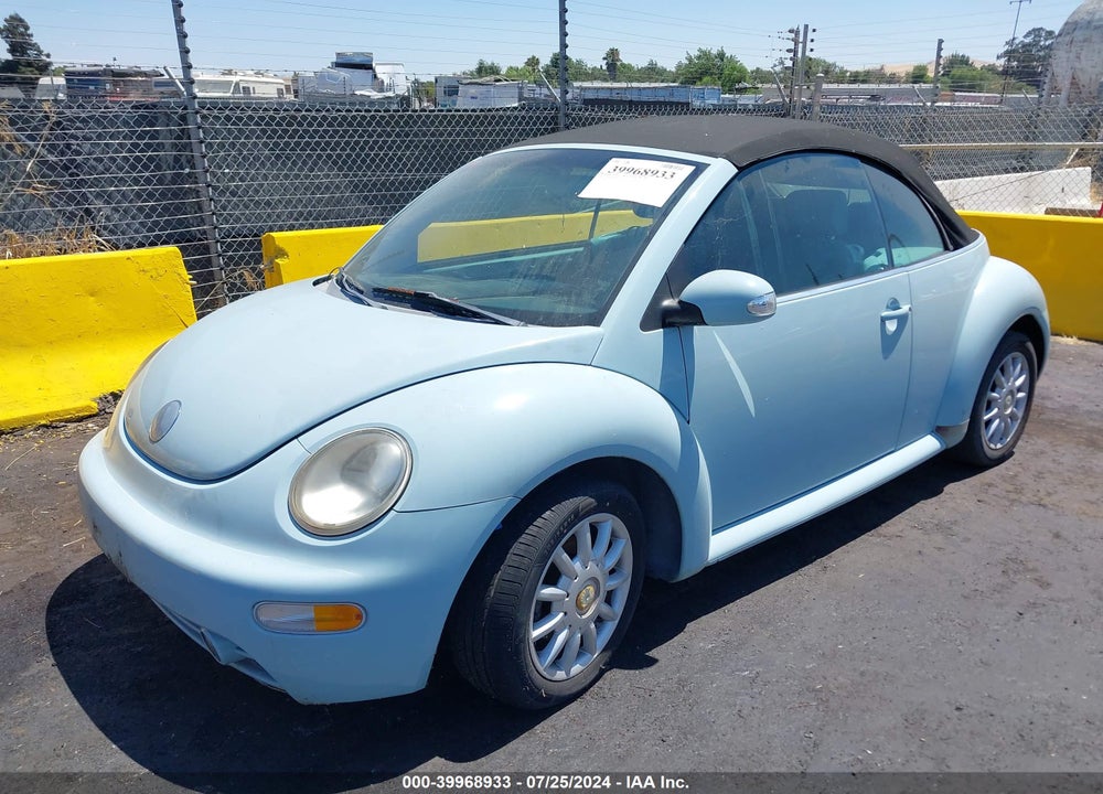 2004 VOLKSWAGEN NEW BEETLE GLS VIN: 3VWCM31Y94M350010