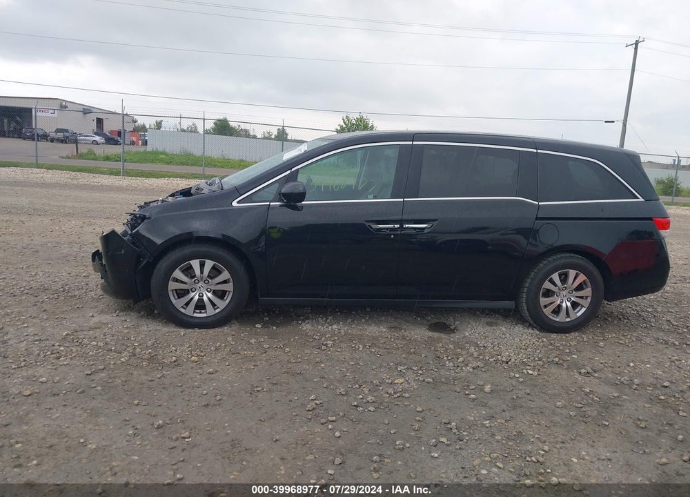2017 HONDA ODYSSEY SE VIN: 5FNRL5H34HB019612