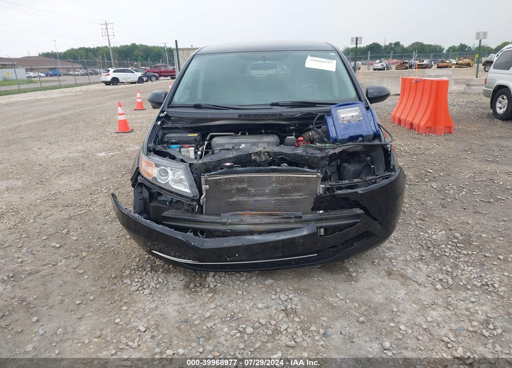 2017 HONDA ODYSSEY SE VIN: 5FNRL5H34HB019612