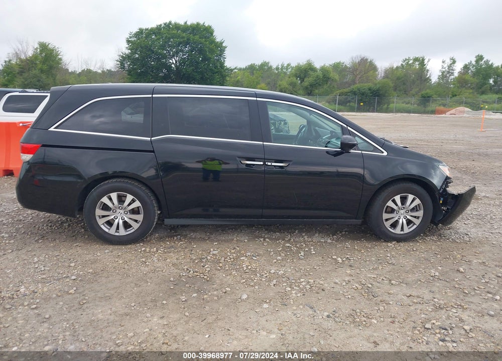 2017 HONDA ODYSSEY SE VIN: 5FNRL5H34HB019612