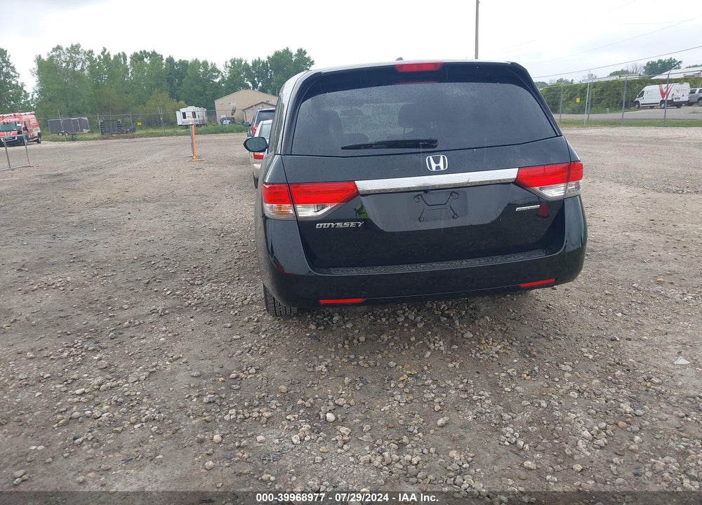 2017 HONDA ODYSSEY SE VIN: 5FNRL5H34HB019612
