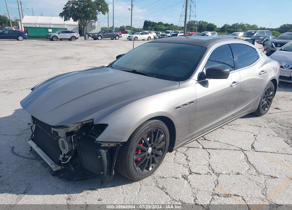2014 MASERATI GHIBLI S Q4 VIN: ZAM57RTA3E1091627