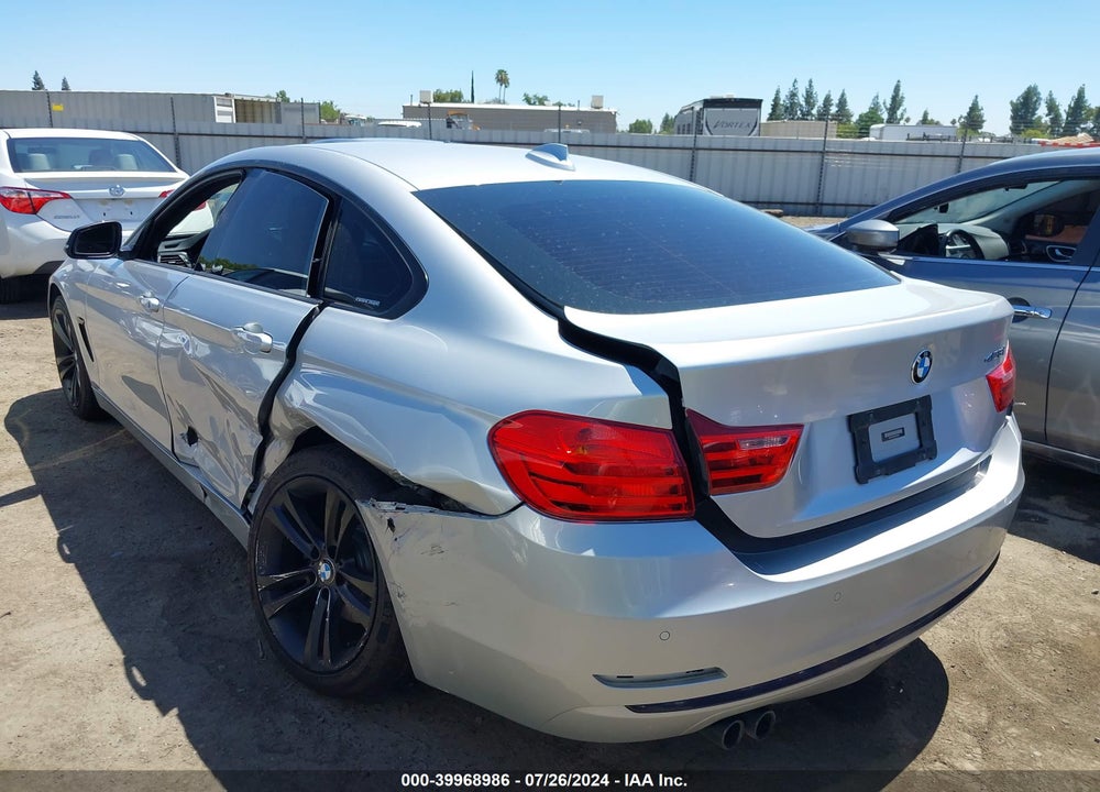 2015 BMW 428 GRAN COUPE VIN: WBA4A9C53FD416942