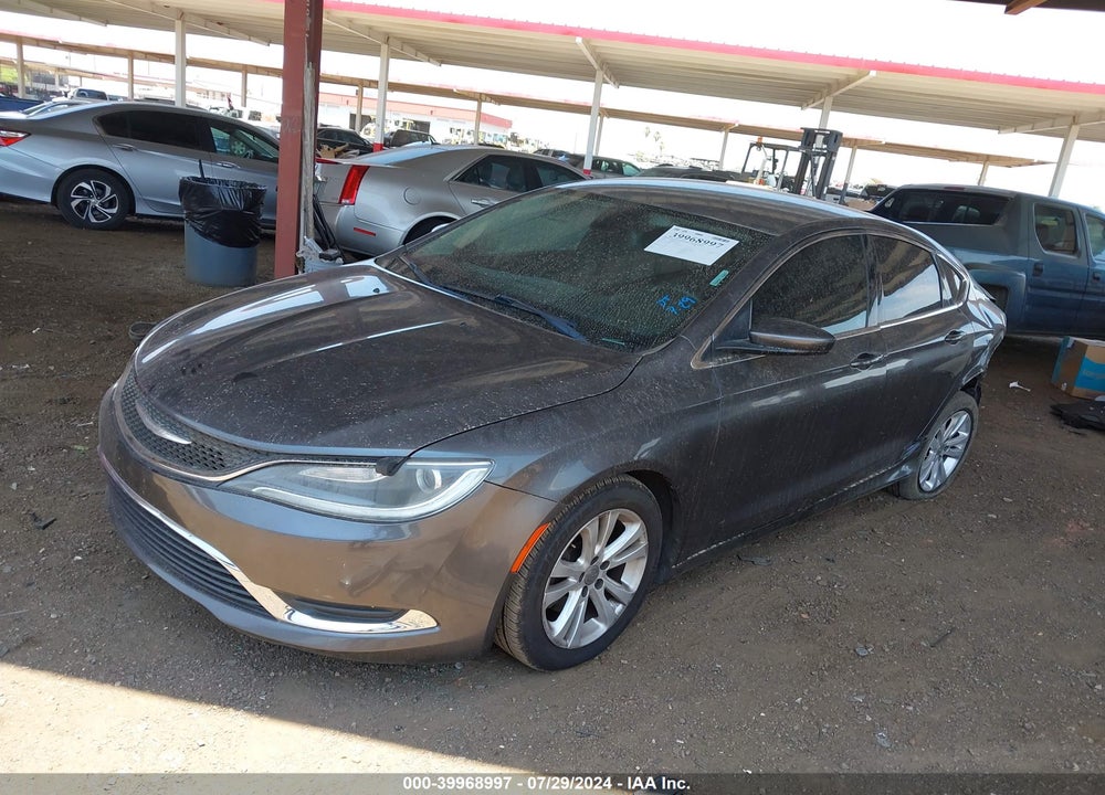 2016 CHRYSLER 200 LIMITED VIN: 1C3CCCAB4GN160499
