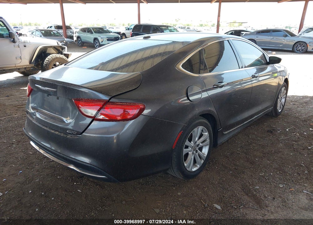 2016 CHRYSLER 200 LIMITED VIN: 1C3CCCAB4GN160499