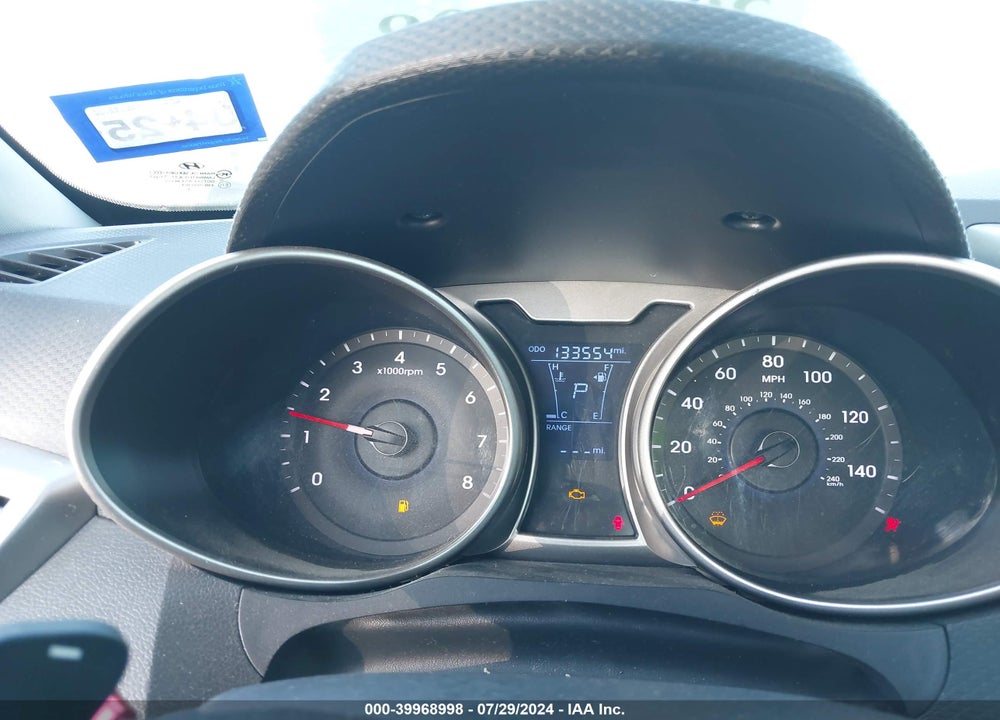 2013 HYUNDAI VELOSTER BASE W/GRAY VIN: KMHTC6AD9DU179643